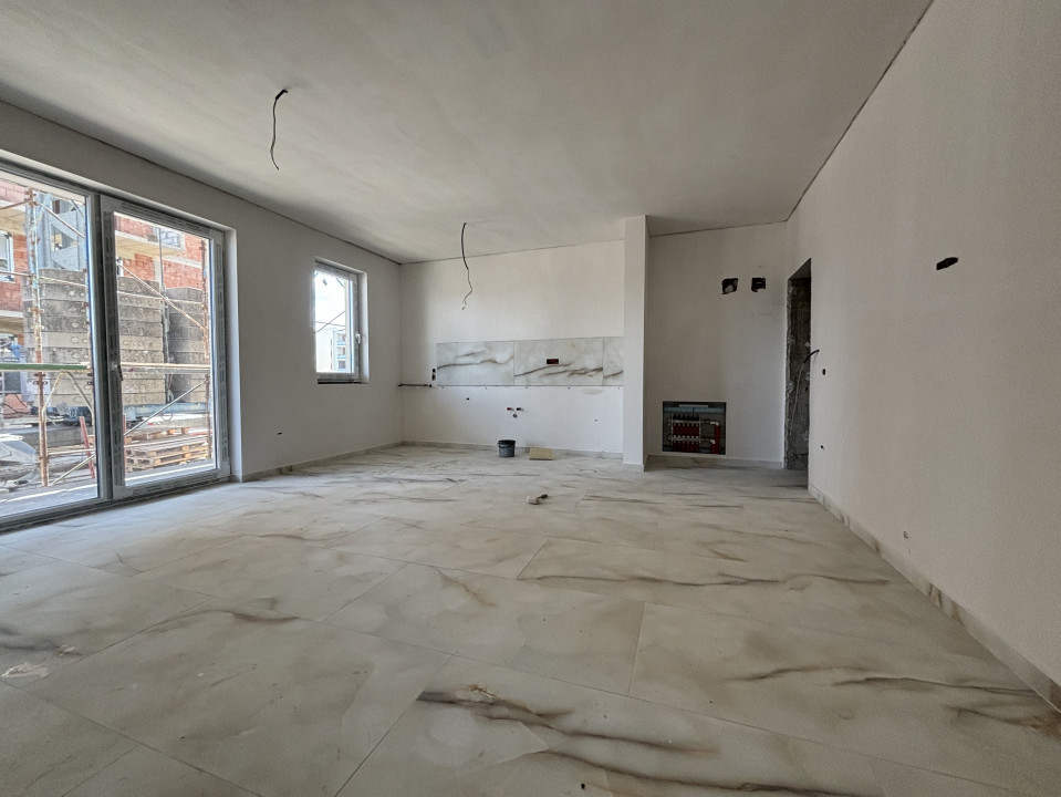 Apartament 2 camere, etajul 2, 47mp utilit, la asfalt, Giroc- Zona Centrala