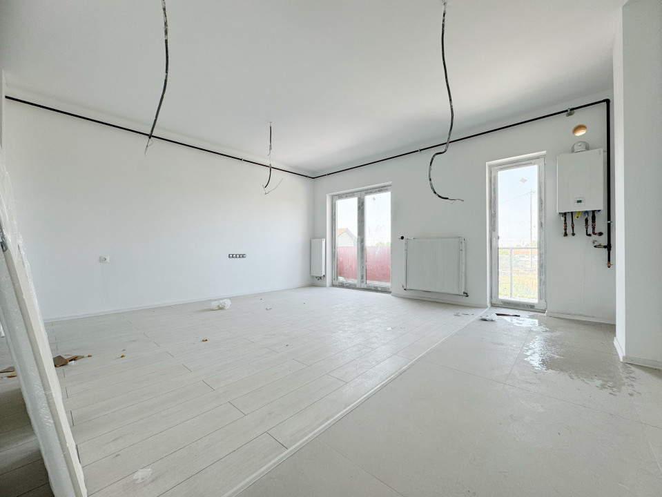 Apartament 2 camere, decomandat, 55 mp utili, etaj 1/3 -Torontalului