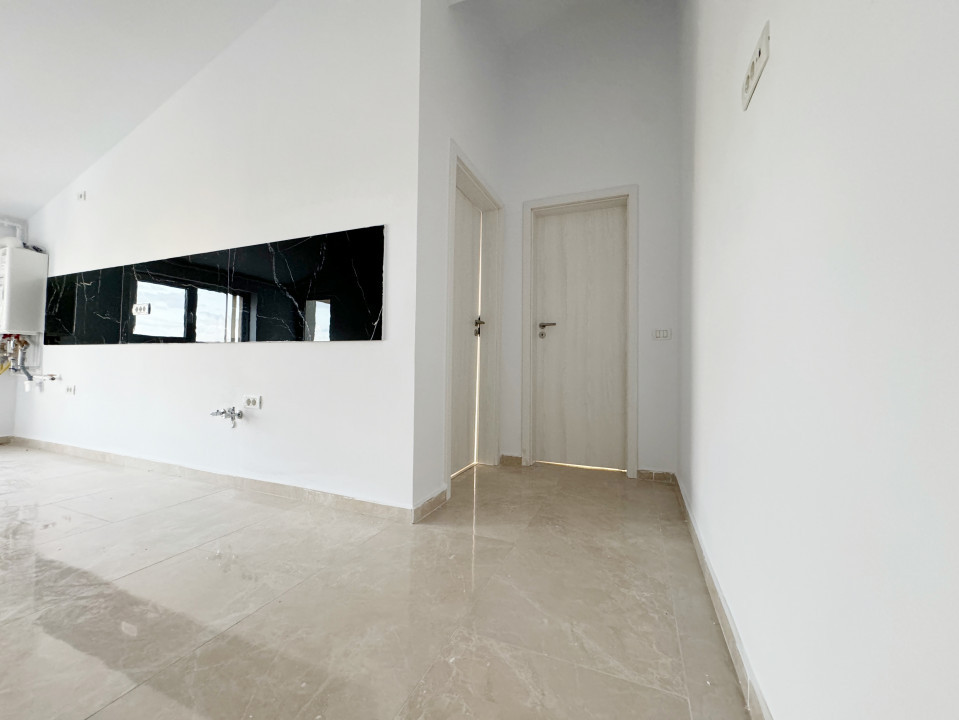 Apartament 2 camere semidecomandat, 41mp, balcon 4mp -Giroc.