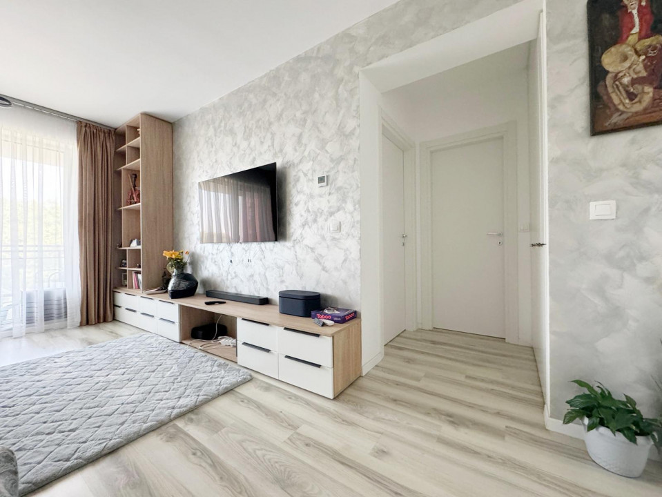 Apartament 3 camere, 72 mp utili + terasa 11mp, etaj 4/11 -Lipovei 