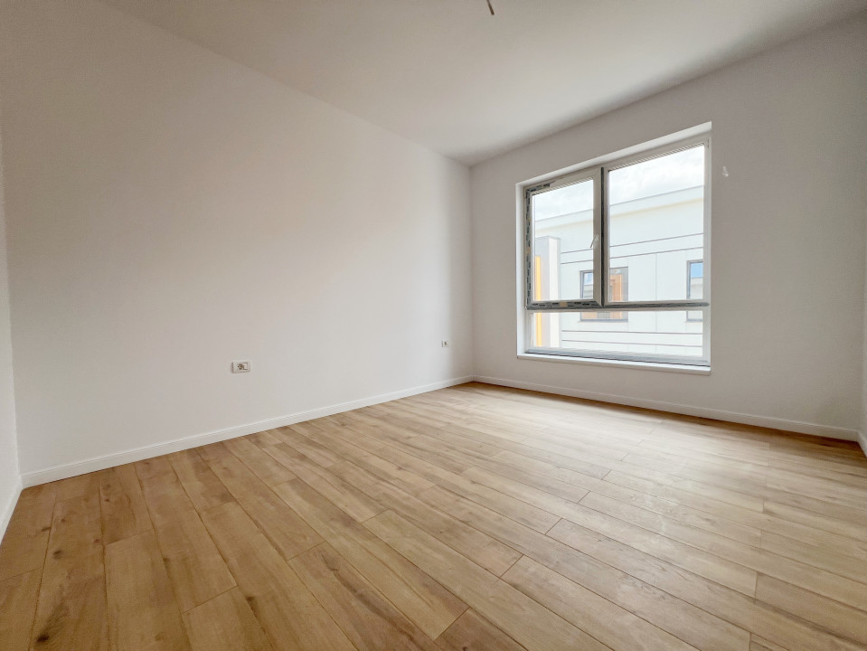 Apartament 2 camere, decomandat, 58mp, balcon 10mp, etajul 2, în Giroc-Planete 