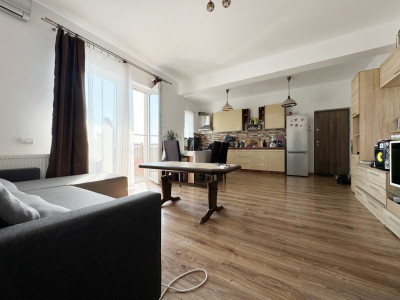 Apartament cu 2 camere, etaj 3/3, 48mp utili + balcon 5mp -Giroc