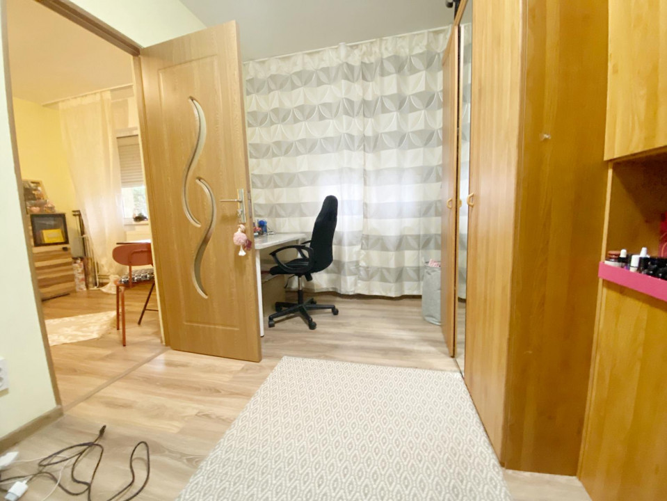 Apartament 2 camere, decomandat, 38 mp utili, etaj P/4, zona Spitalul Judetean