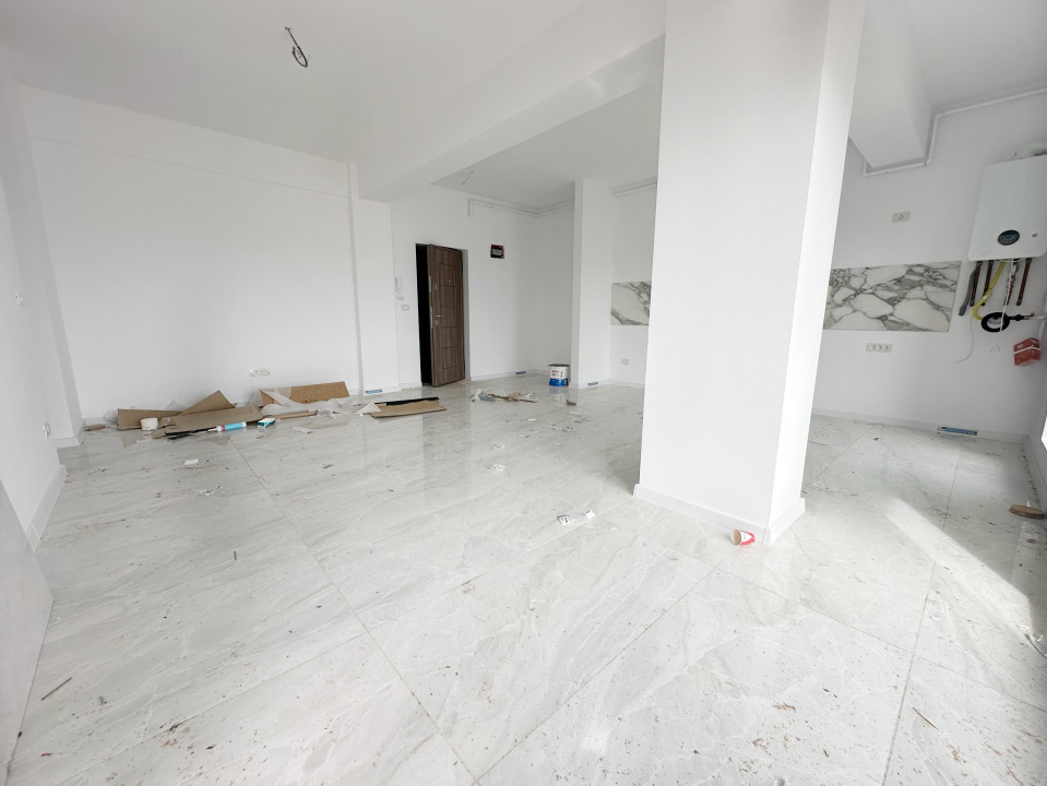 Apartament 2 camere, open space, 54 mp utili, etaj 4/4, zona Braytim