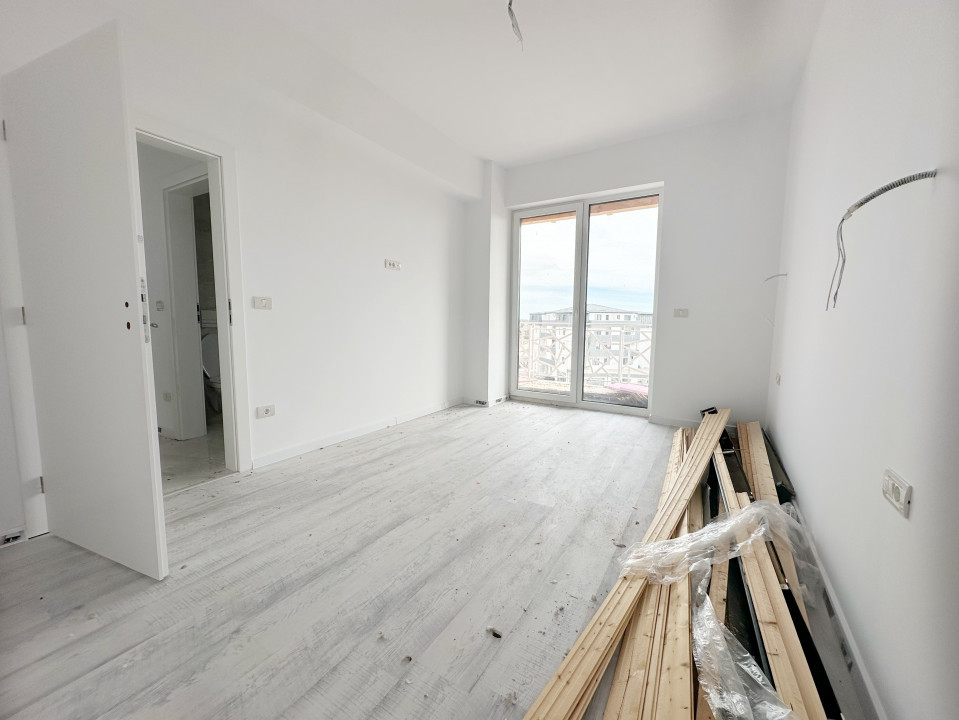 Apartament 2 camere, open space, 54 mp utili, etaj 4/4, zona Braytim