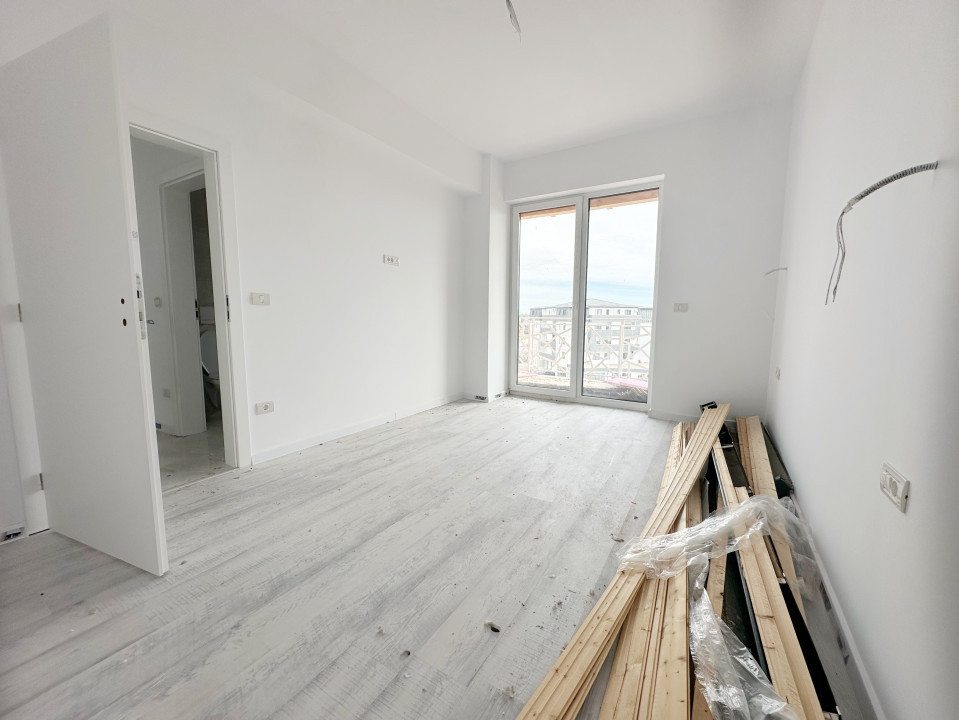 Apartament 2 camere, open space, 54 mp utili, etaj 4/4, zona Braytim