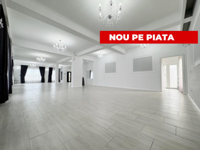 Duplex 6 camere, decomandat, 420 mp utili, 888 mp teren, etaj P+M, Mosnita Noua